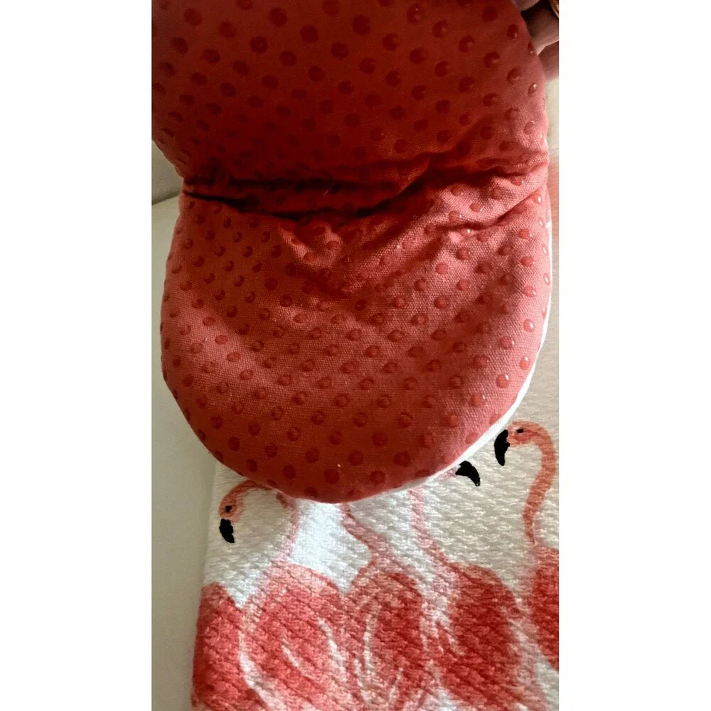 Kate Spade Flamingos Kitchen Dish Towels Mini Oven Mitts Set Pink Cotton 4 Piece